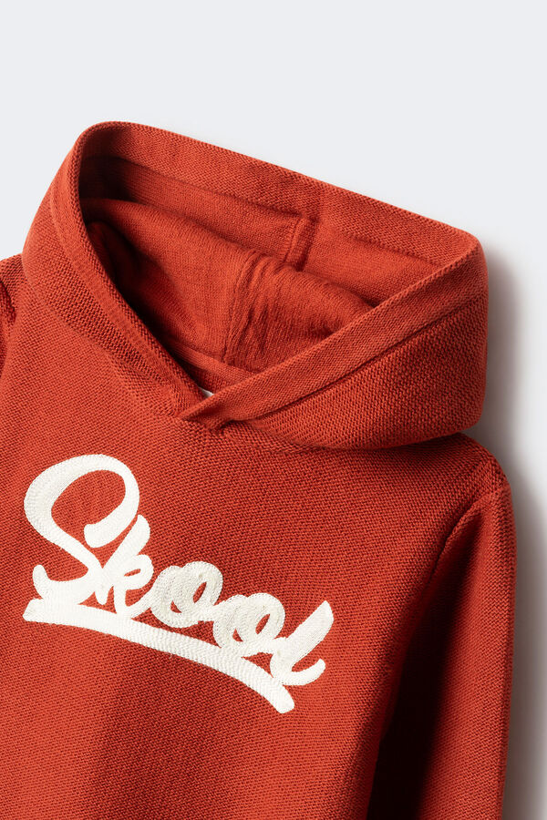 Springfield Kids Su&eacute;ter com capuz para menino vermelho