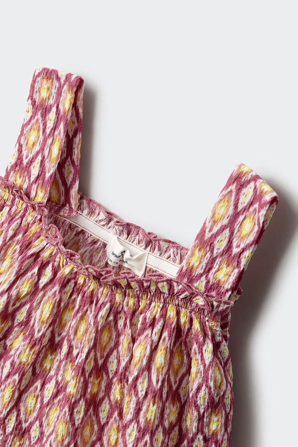 Springfield Kids Top Estampado fucsia