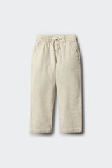 Springfield Kids Pantalon chino lino ni&ntilde;o blanco