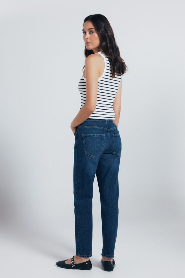 Springfield cal&ccedil;a jeans mam&atilde;e azul