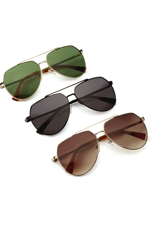 Hawkers &Oacute;culos de Sol - Shadow - Polarizado Karat Green estampado