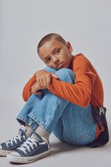 Springfield Kids Pantalon denim skater ni&ntilde;o azul