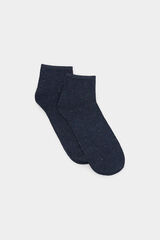 Springfield Meia curta com bot&otilde;es cinzento