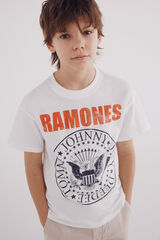 Springfield Kids Camiseta Ramones ni&ntilde;o marfil
