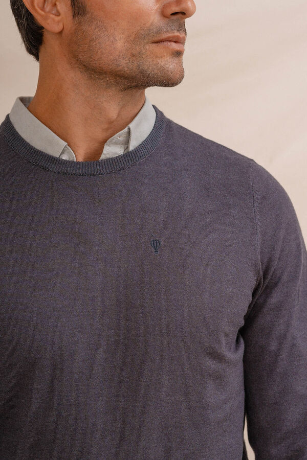 Celopman Jersey B&aacute;sico Cuello Caja azul