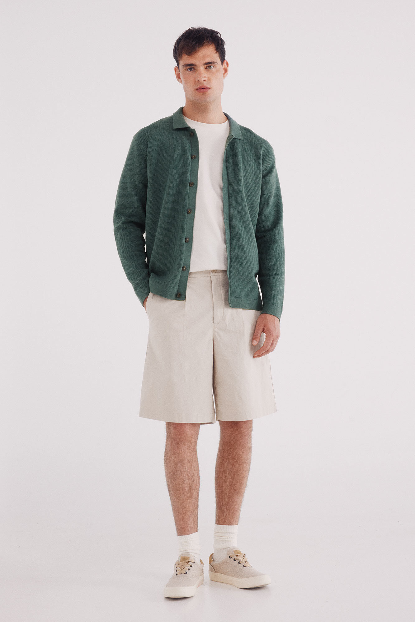 Springfield C&aacute;rdigan estructura color