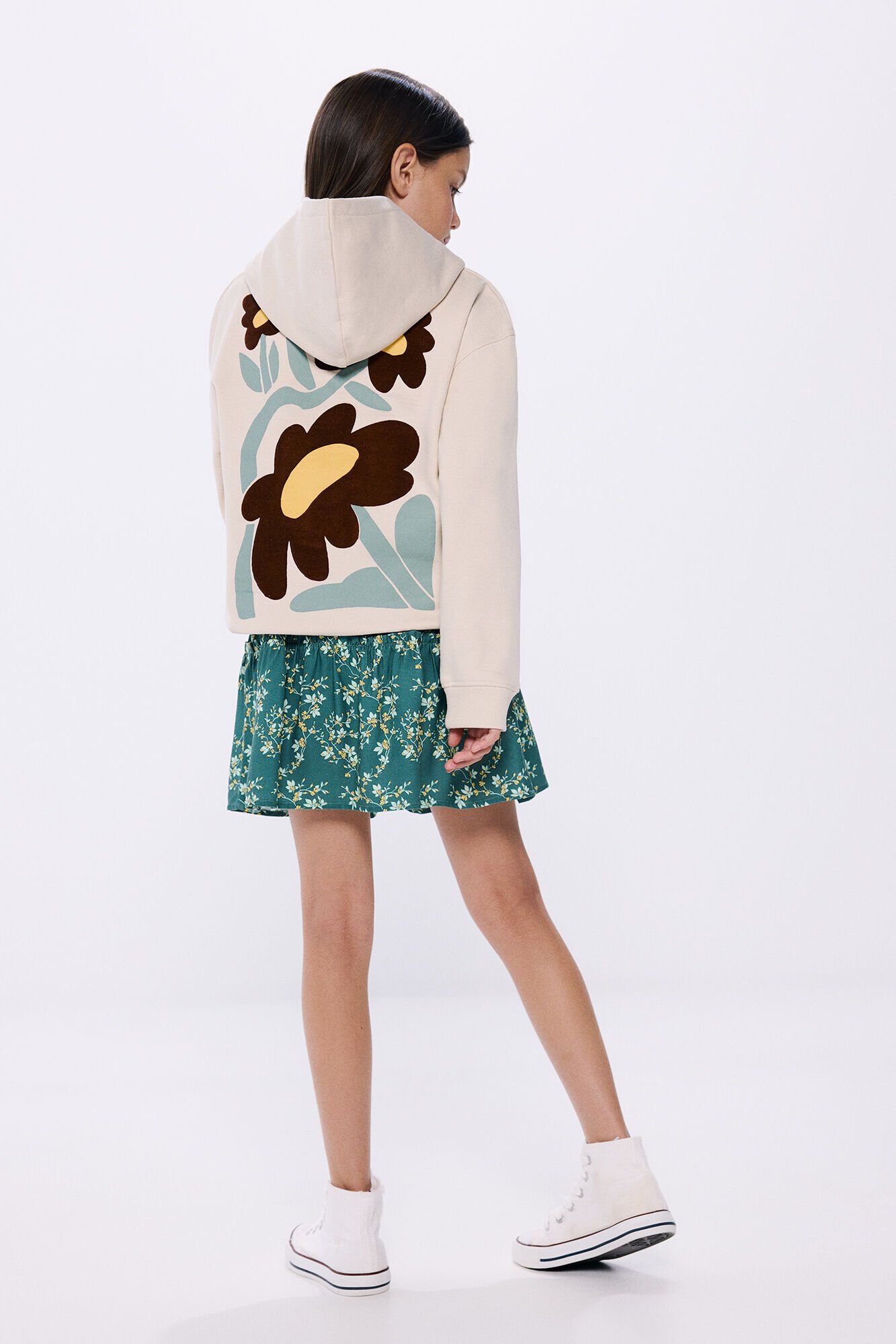 Springfield Kids Saia flores para menina