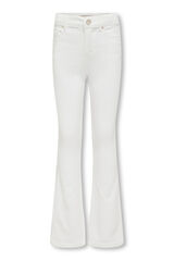 Only Girls Vaquero flare ni&ntilde;a blanco