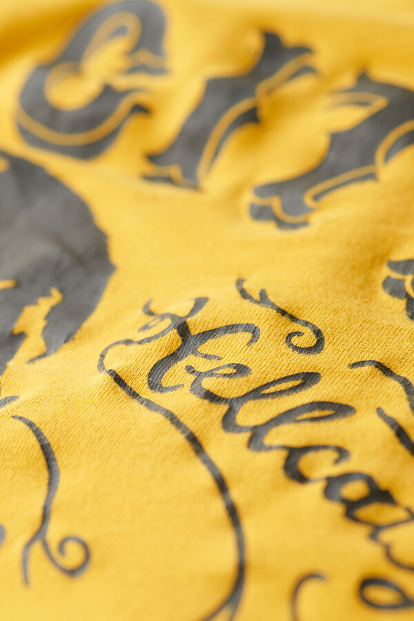 Superdry  Camisola de manga curta  amarelo