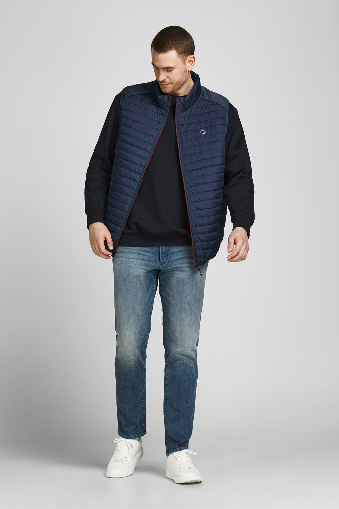 Jack & Jones PLUS Chaleco acolchado ligero PLUS