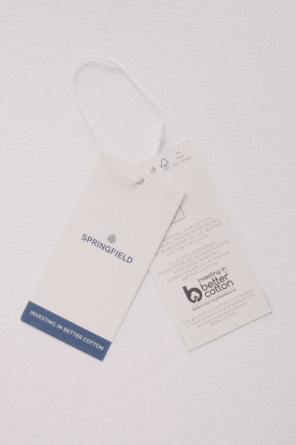 Springfield Jersey estructura liso azul