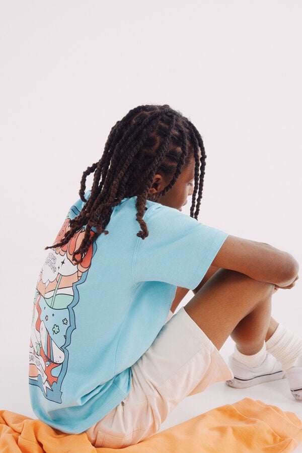 Springfield Kids Camiseta cabana ni&ntilde;o azul