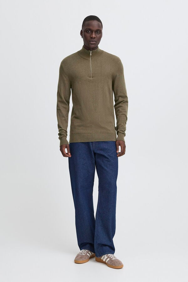 Blend Camisola de gola alta estampado