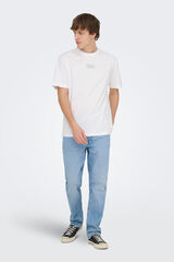 Only & Sons T-shirt de manga curta branco