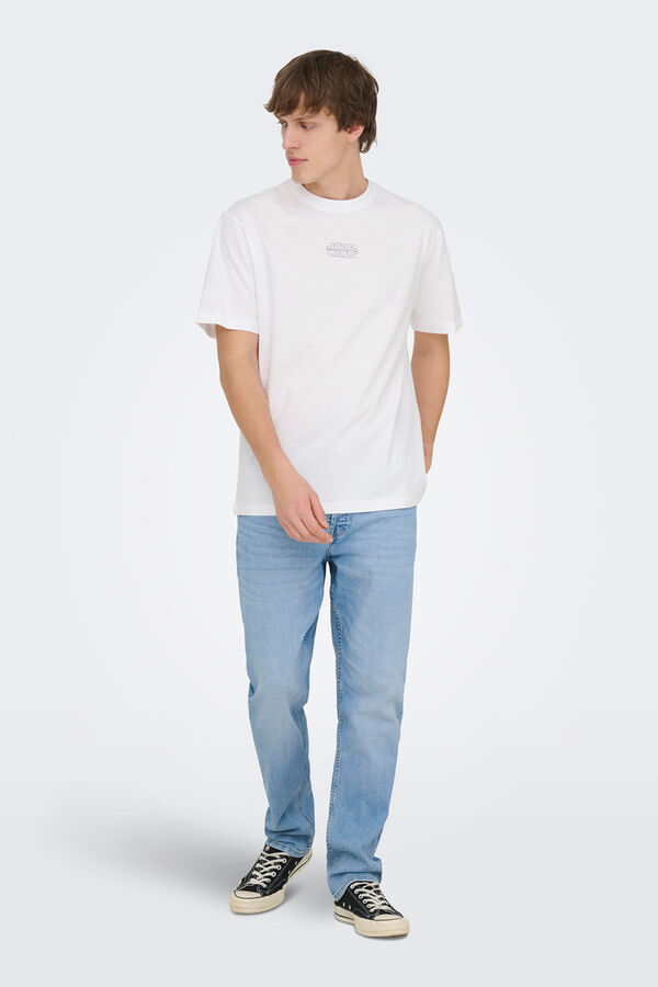 Only & Sons T-shirt de manga curta branco