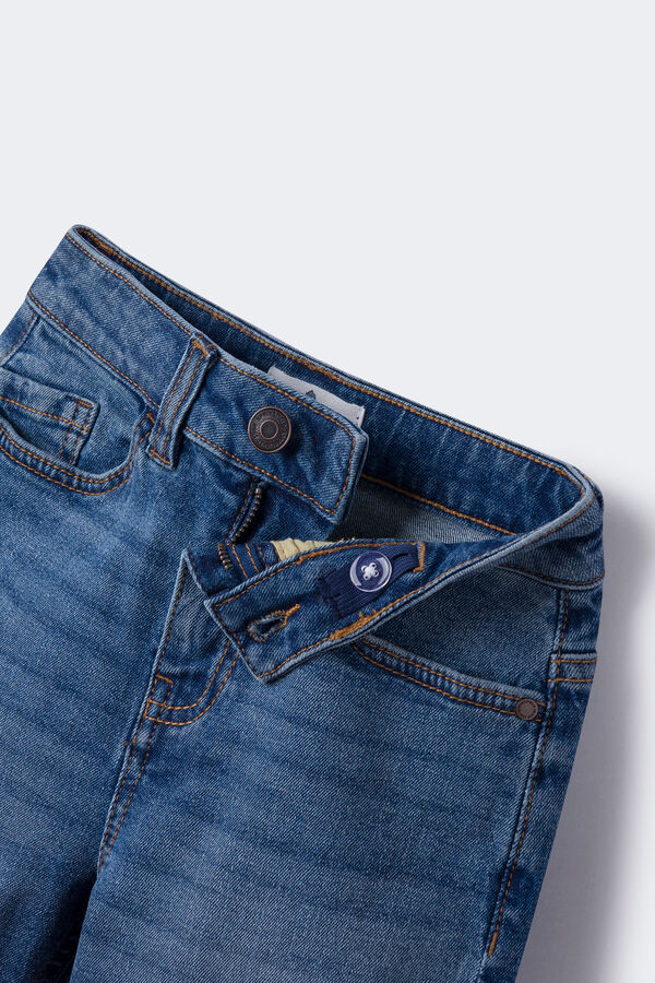 Springfield Kids Bermudas denim ni&ntilde;o azul