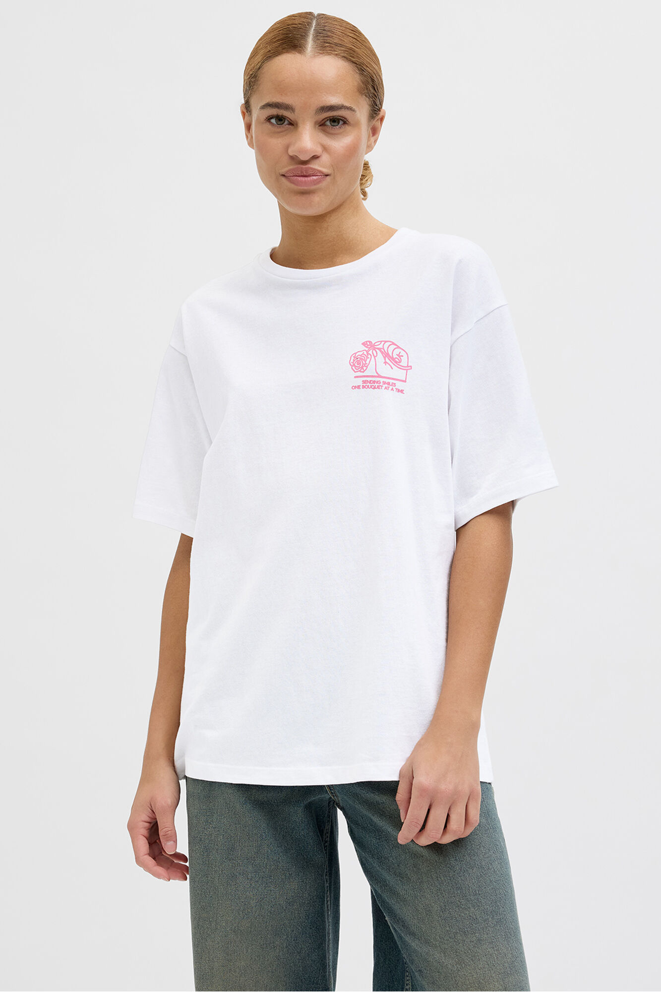 Jack & Jones Camiseta oversize con estampa