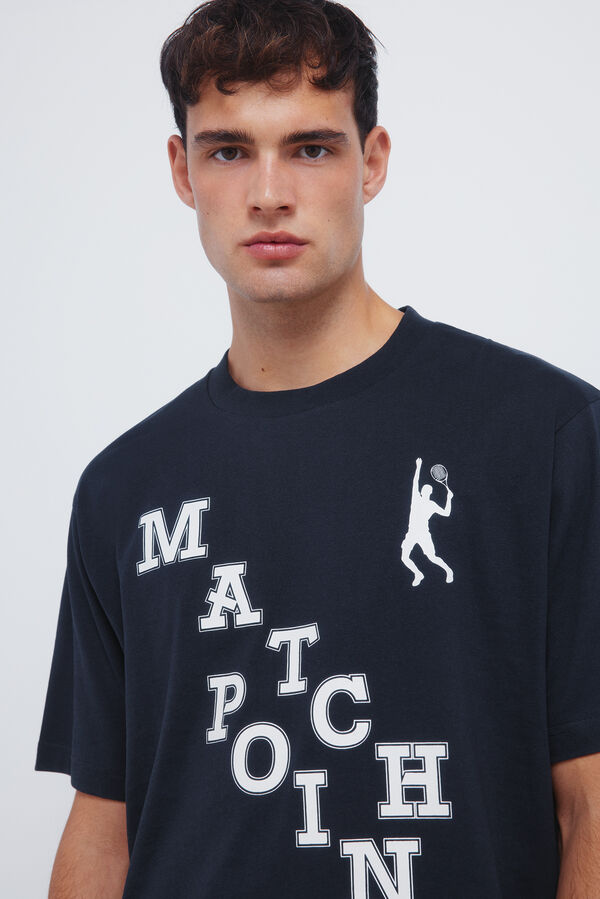 Springfield Camisa Match Point azul