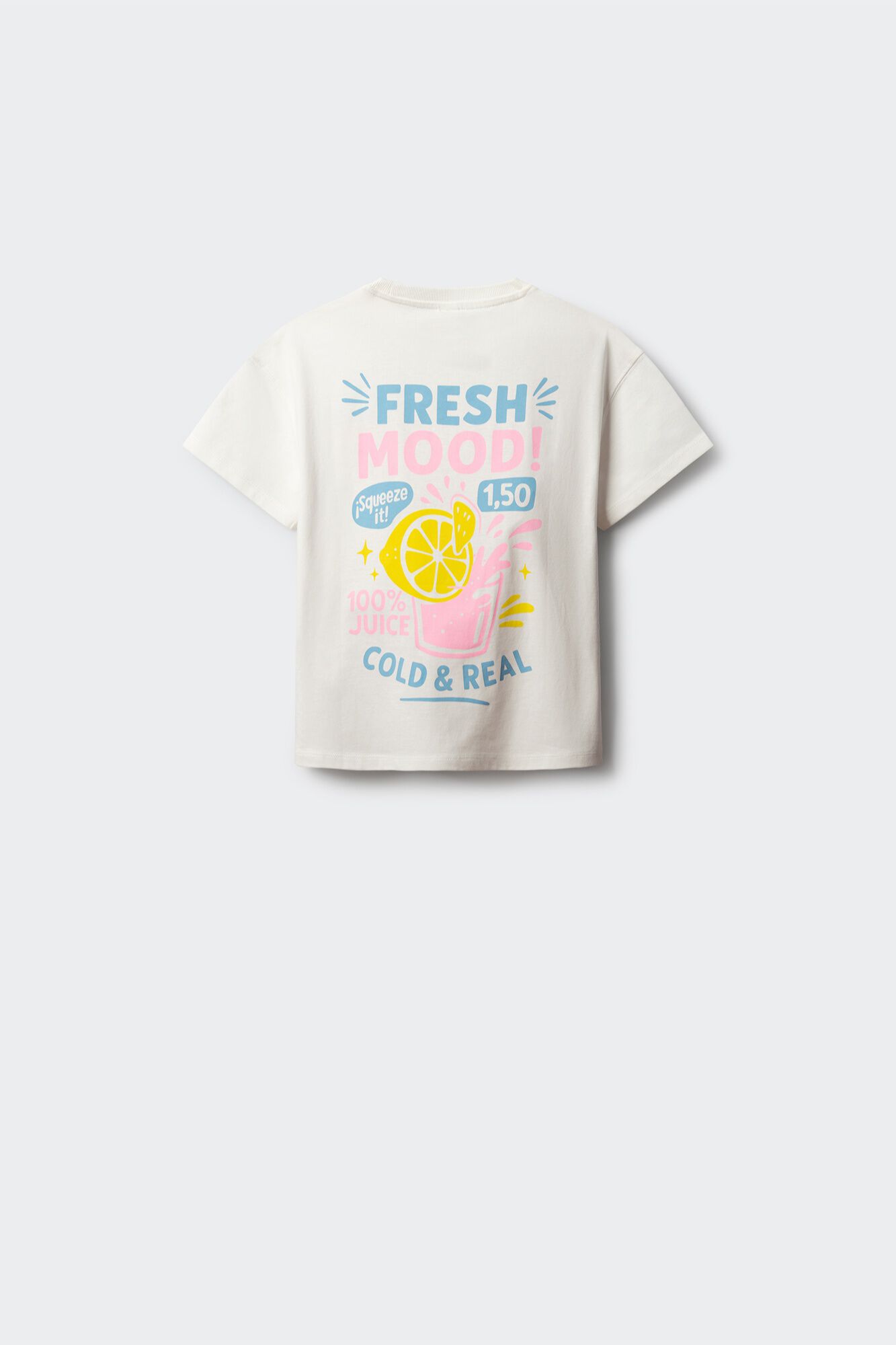 Springfield Kids Camiseta manga corta limonada ni&ntilde;a