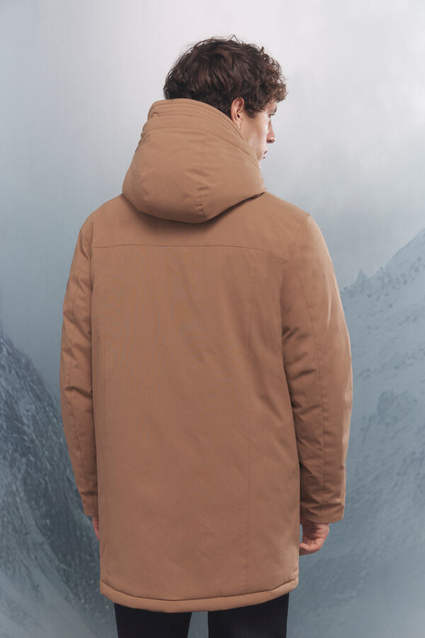 Springfield Chaqueta acolchada térmica beige