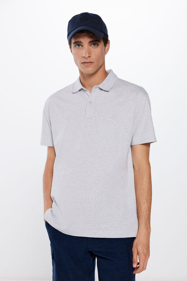 Springfield Polo rayas fantas&iacute;a regular fit blanco