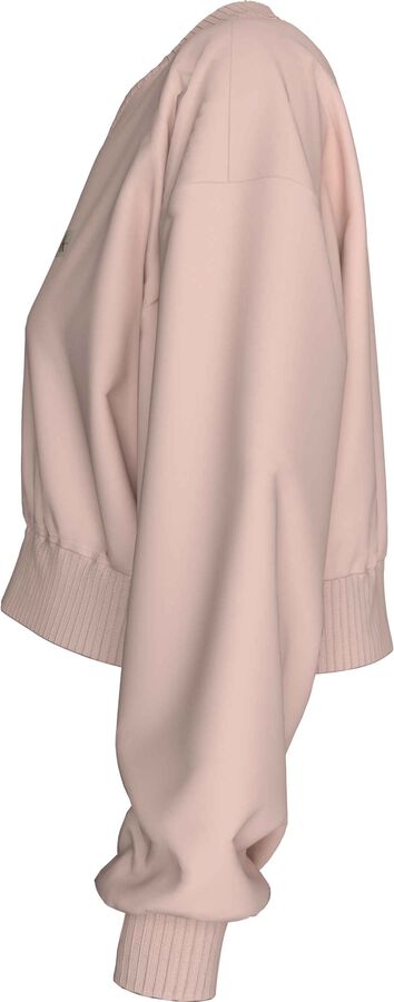 Calvin Klein Sudadera de mujer sin capucha rosa