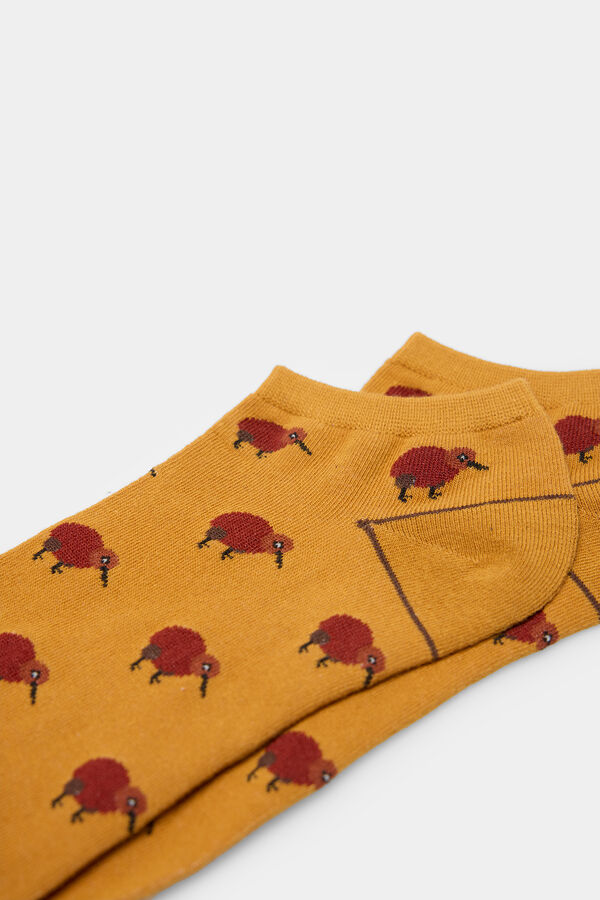 Springfield Meias soquetes kiwi amarelo