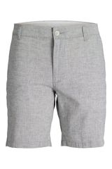 Jack & Jones Bermuda chino regular fit lino azul