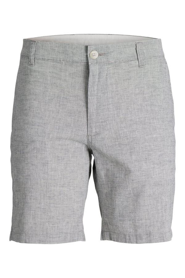 Jack & Jones Bermuda chino regular fit lino azul