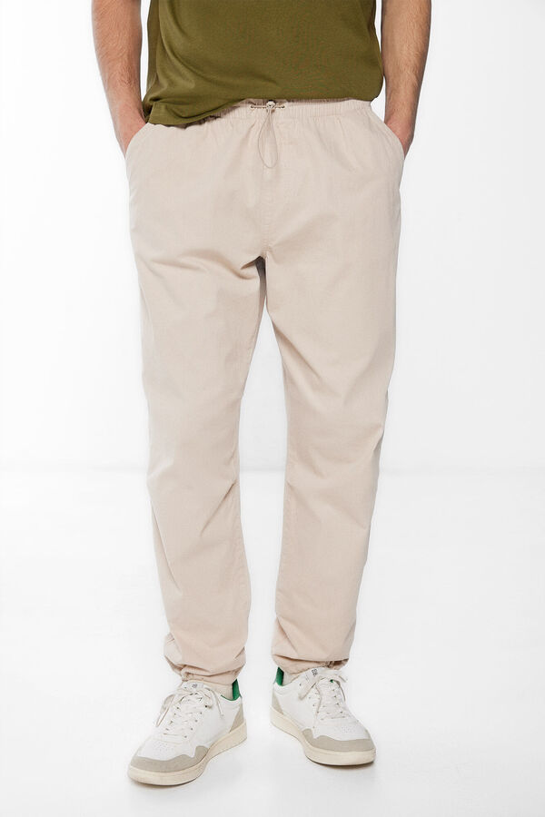 Springfield Pantal&oacute;n parachute beige