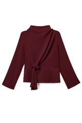 Koton Blusa de gola alta vermelho