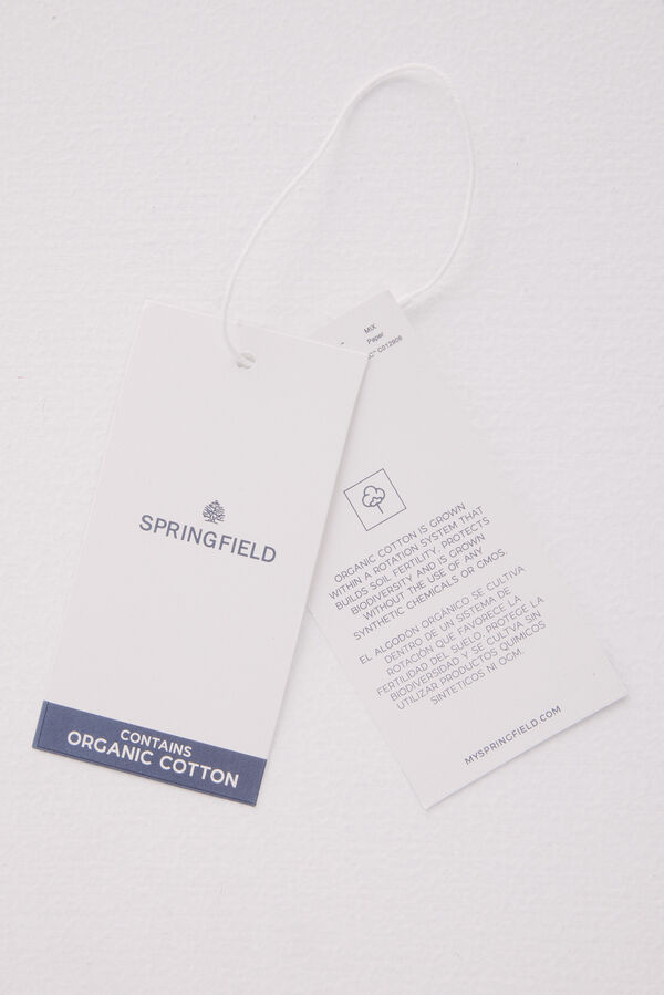 Springfield Vestido tubo rayas marineras azul
