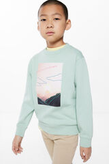 Springfield Kids Sweatshirt paisagem menino verde