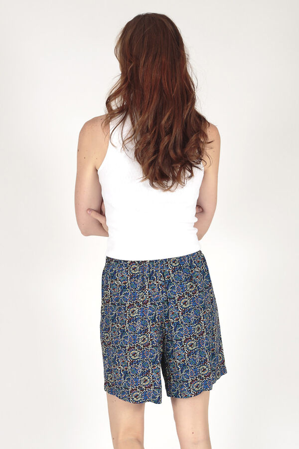 Brave Soul Calções estampados com cordão estampado