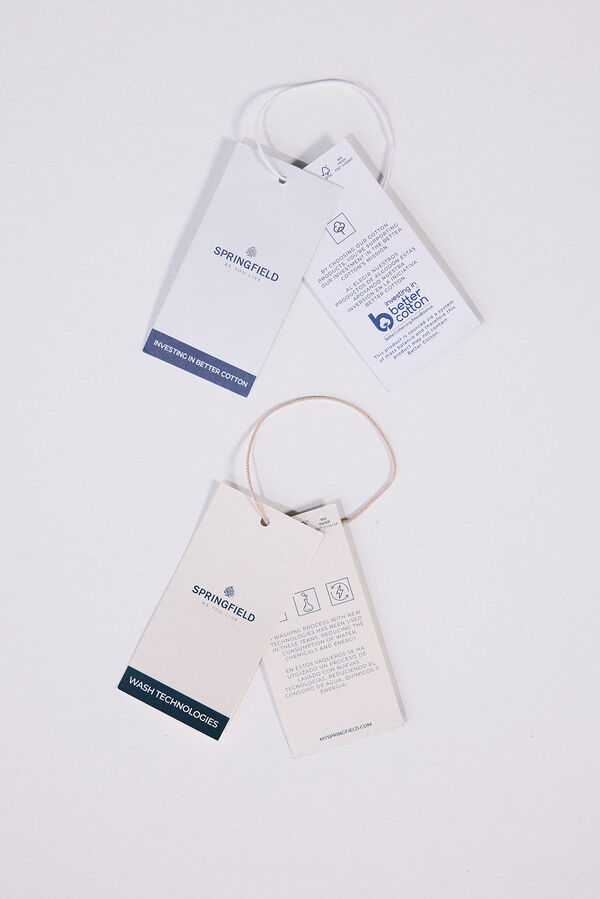 Springfield Jeans kick flare azul