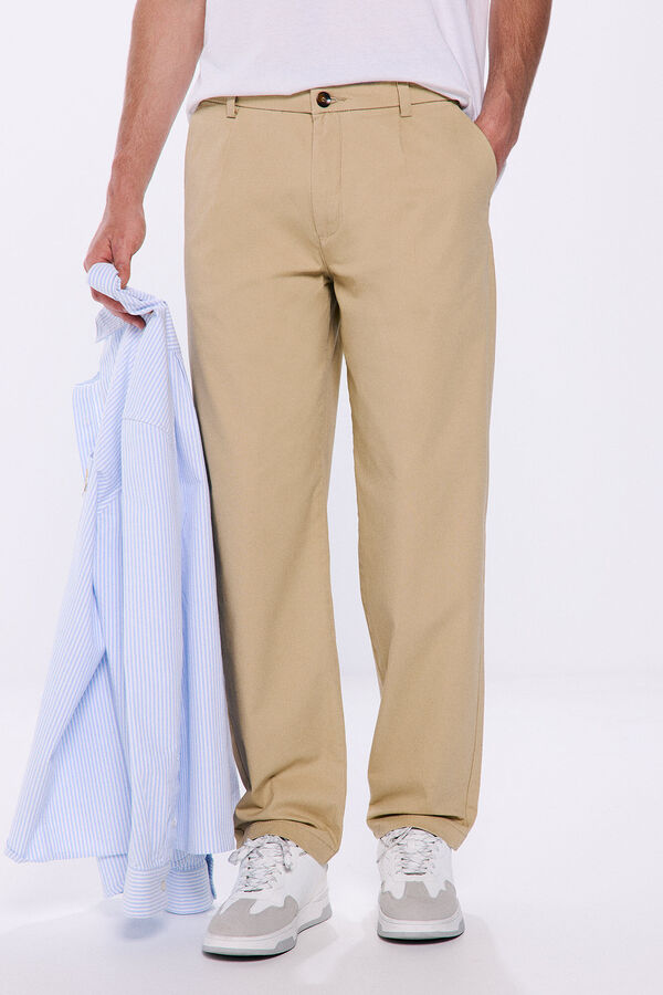 Springfield Cal&ccedil;as confort&aacute;veis  bege