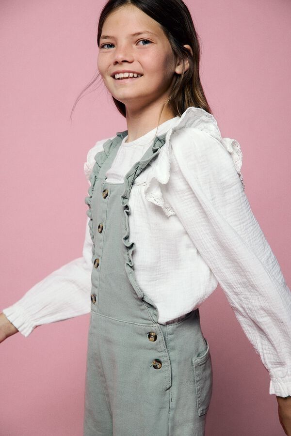 Springfield Kids Peto volantes ni&ntilde;a verde