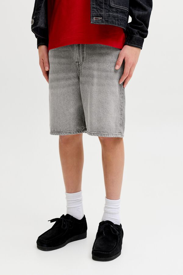 Jack & Jones Junior Bermuda denim relaxed cinzento