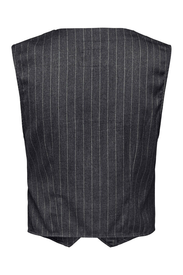 JDY Chaleco de traje gris
