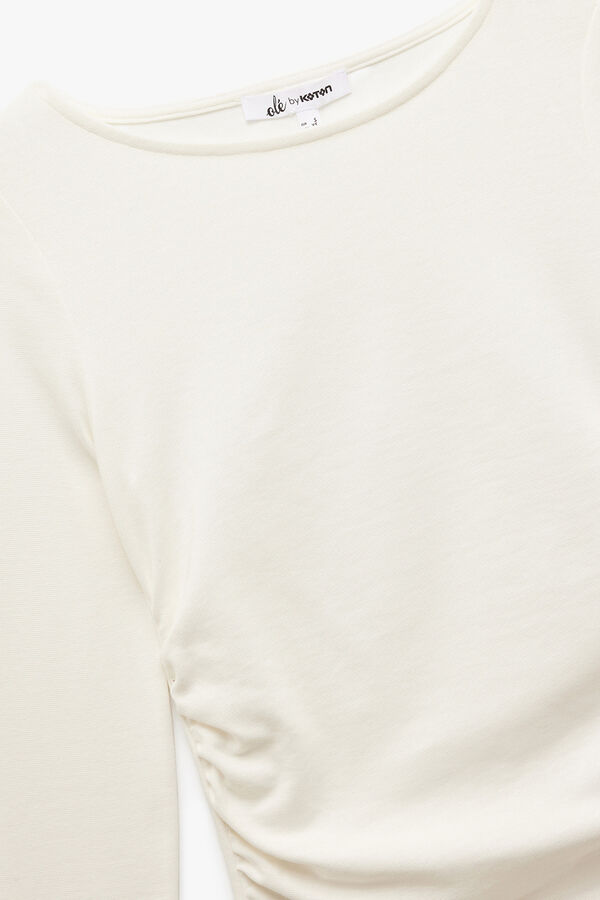 Koton Camiseta de manga larga nude