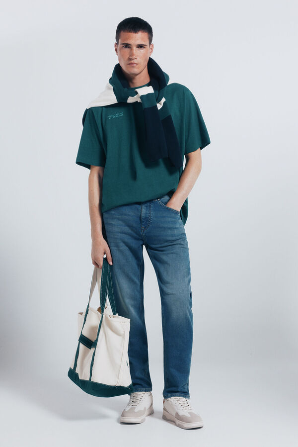 Springfield Bolsa de viaje tejido canvas marfil