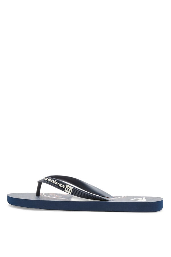 Quiksilver Java Art - Chinelos de praia para homem azul