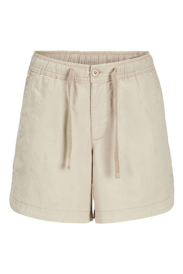 Jack & Jones Camiseta justa curta cinzento