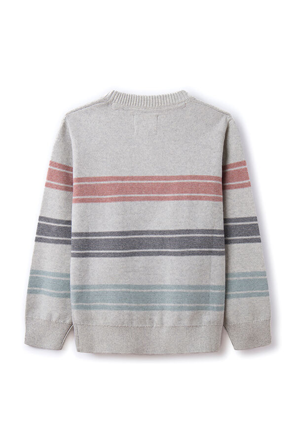 Springfield Kids Camisola riscas menino cinzento