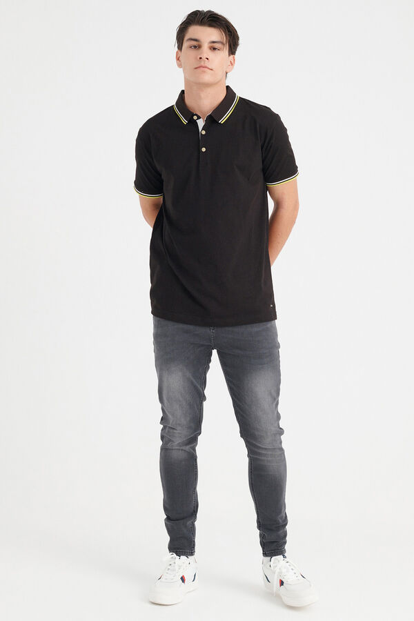 Inside P&oacute;lo Contrastes preto