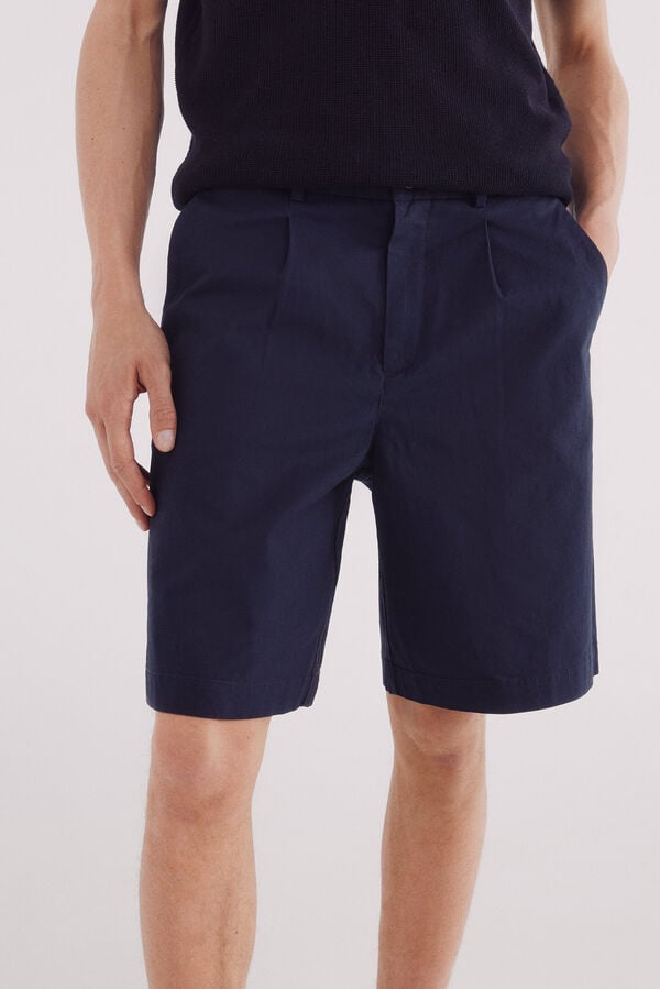 Springfield Bermuda leve e confortável azul