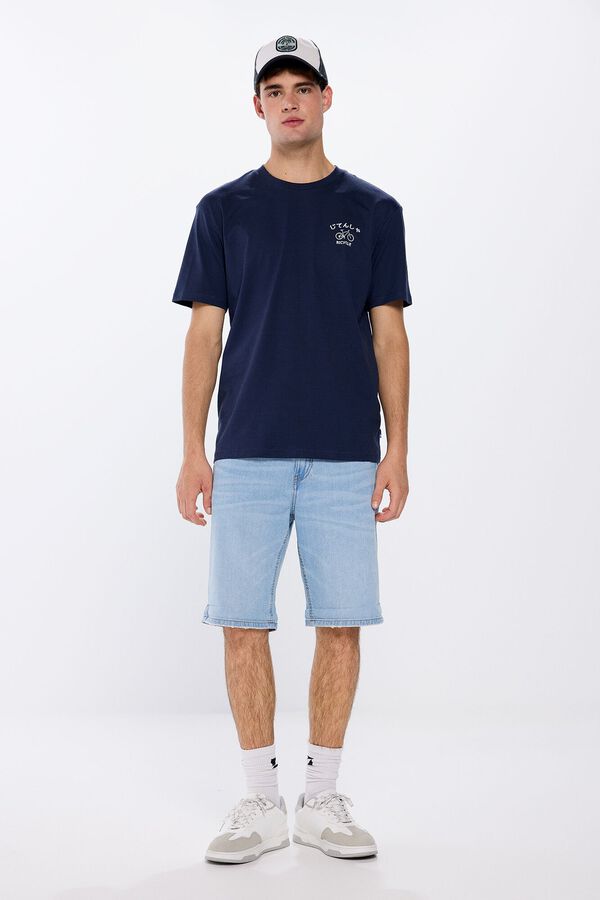 Springfield Camiseta bici azul