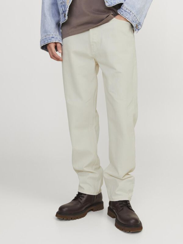 Jack & Jones Jeans fit folgado cru