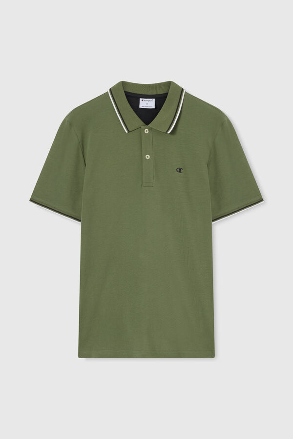Champion Polo piqu&eacute; Caqui escuro