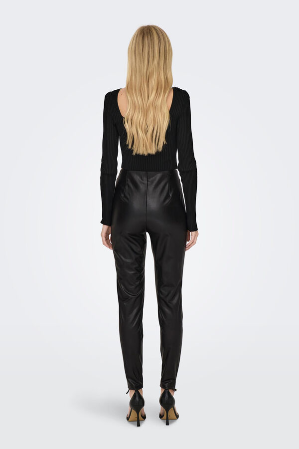 Only Leggins efecto piel negro